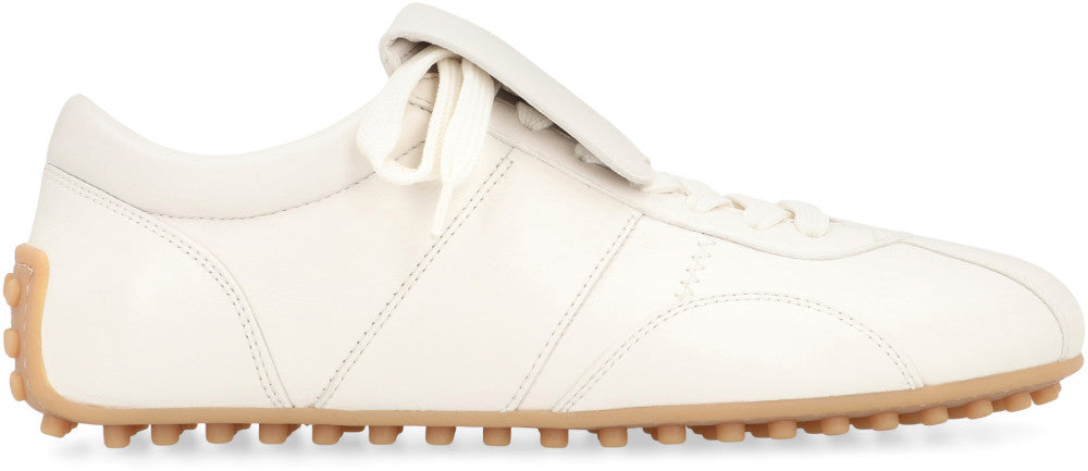 White Lace Up Sneakers 2