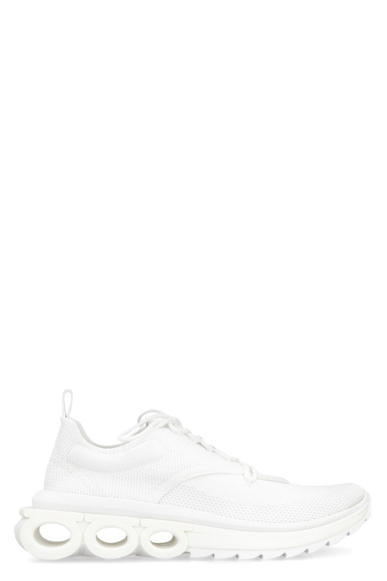 White Lace Up Sneakers 1