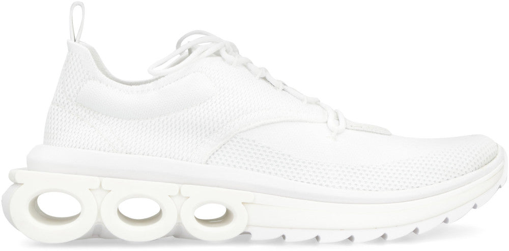White Lace Up Sneakers 2