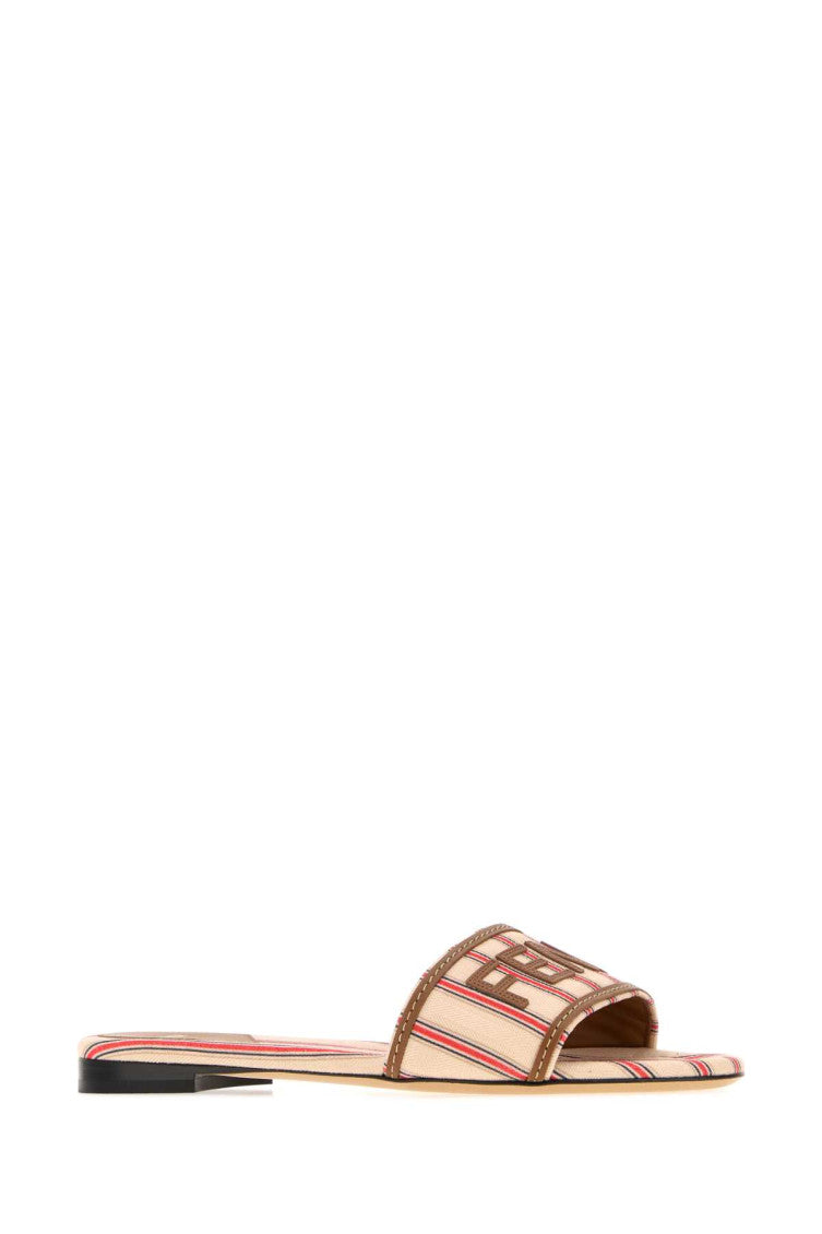 Ecru Stripes SS26 Slipper 2