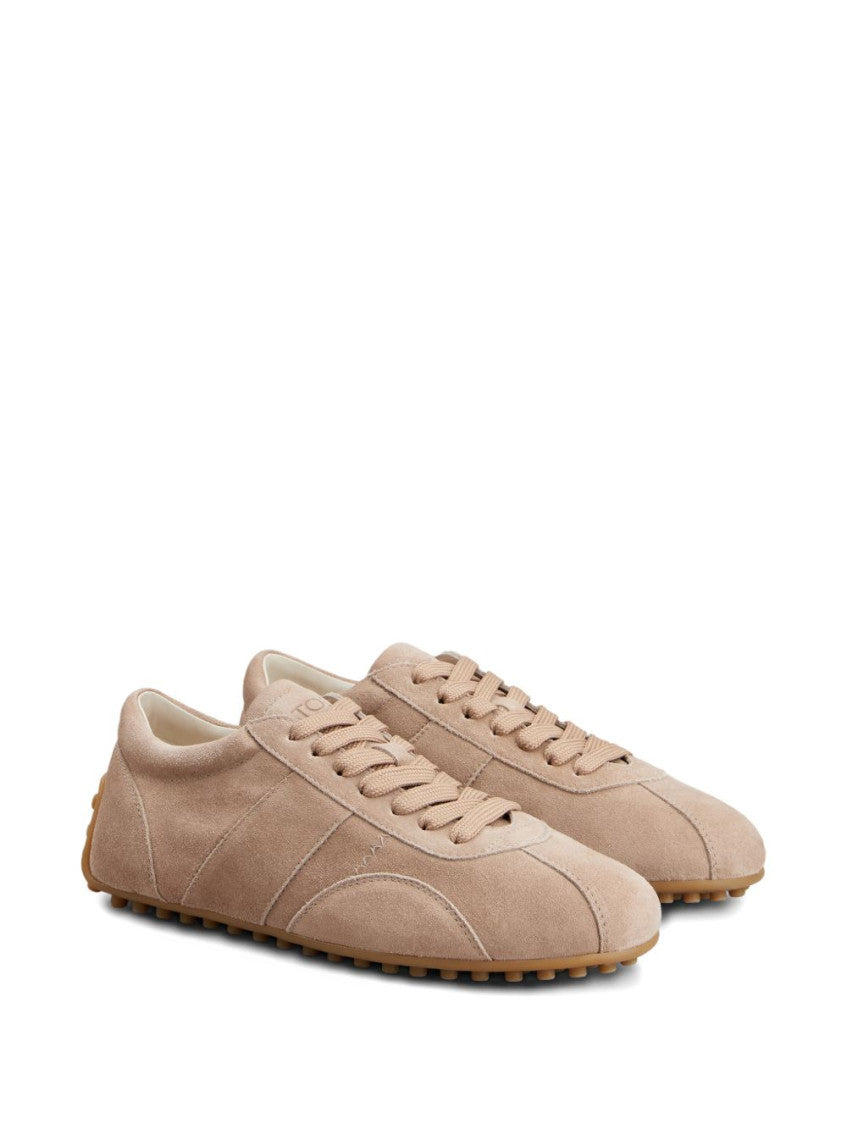 Light Pink Solid Sneakers 4