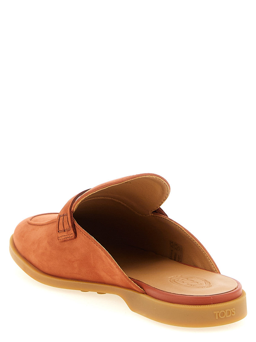 Orange Solid Sabots Slides 3