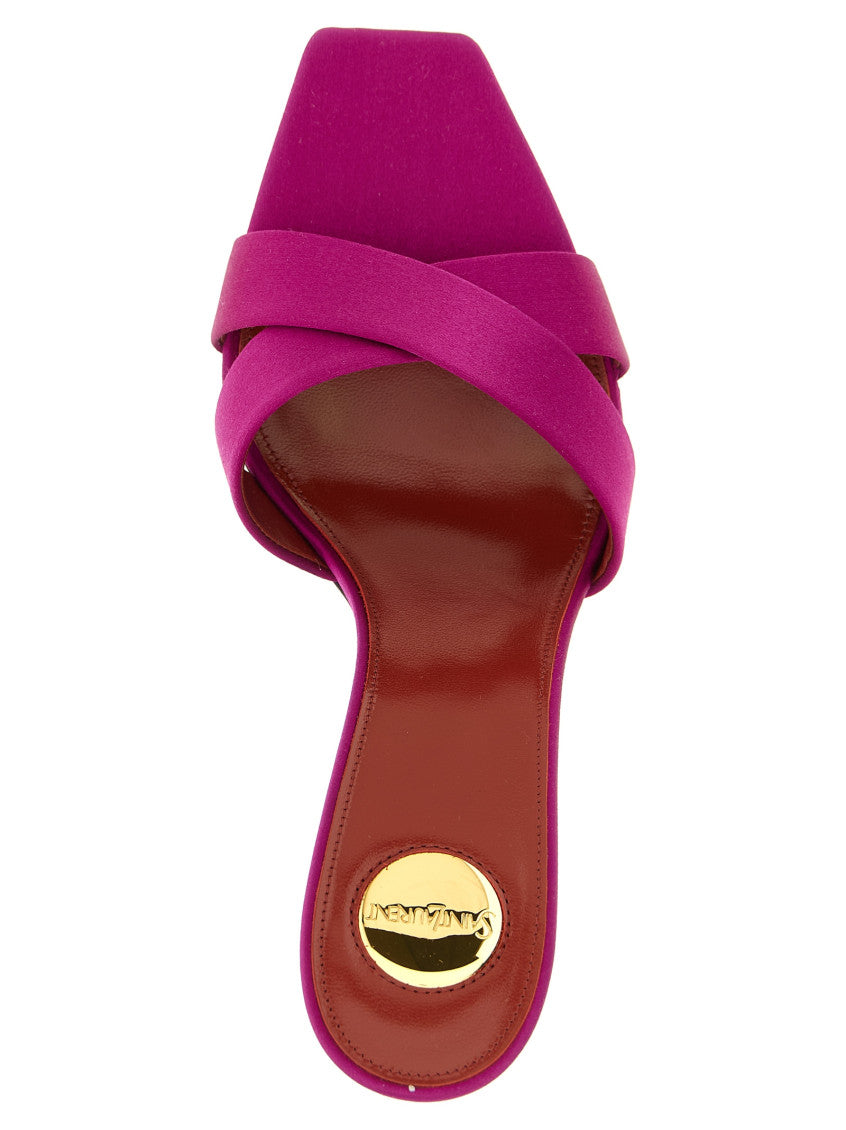 Fuchsia Solid Heels 4