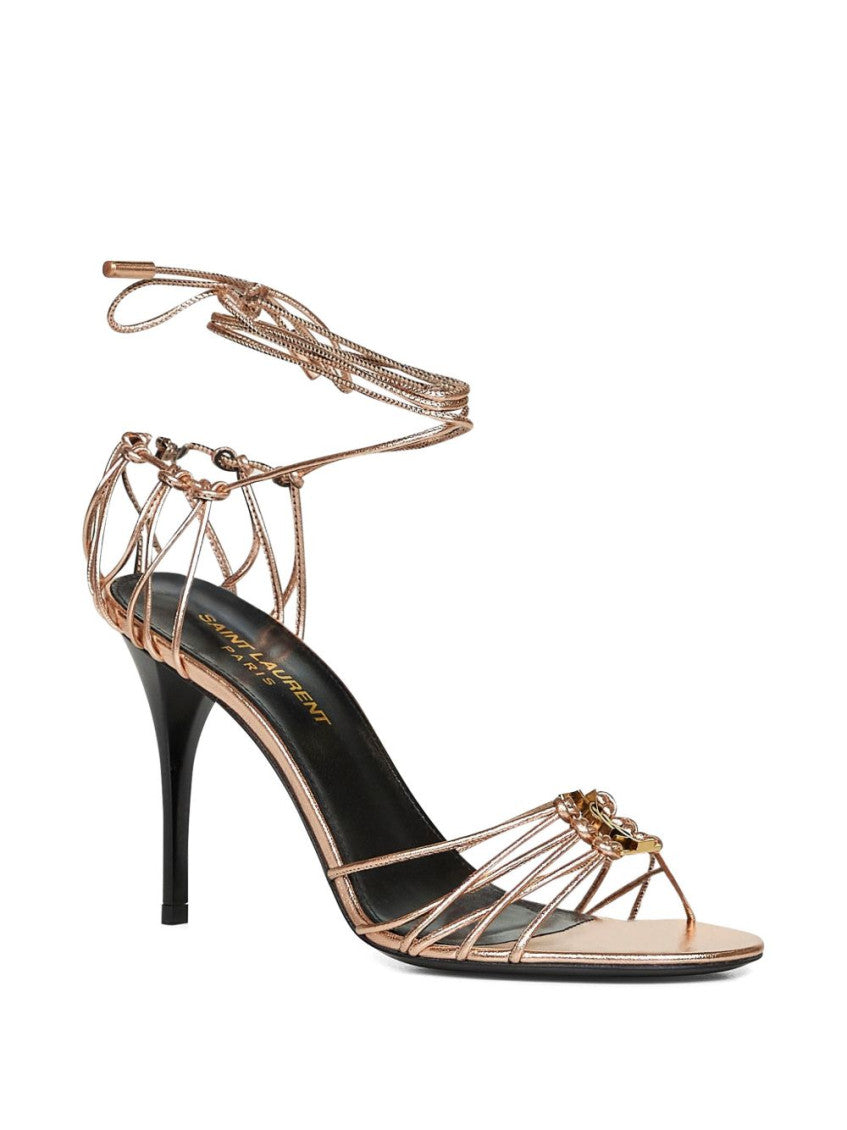 Golden Solid Heels 2