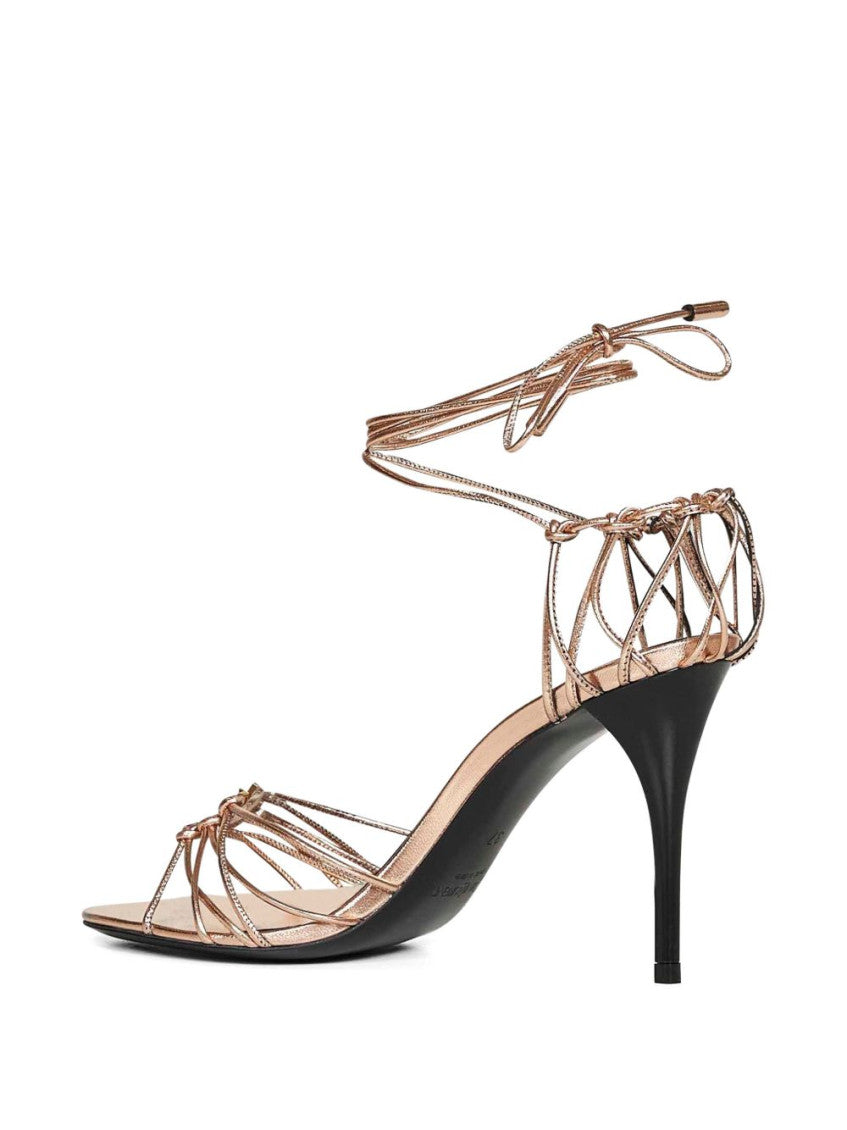Golden Solid Heels 3
