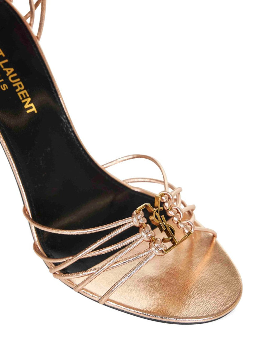 Golden Solid Heels 4