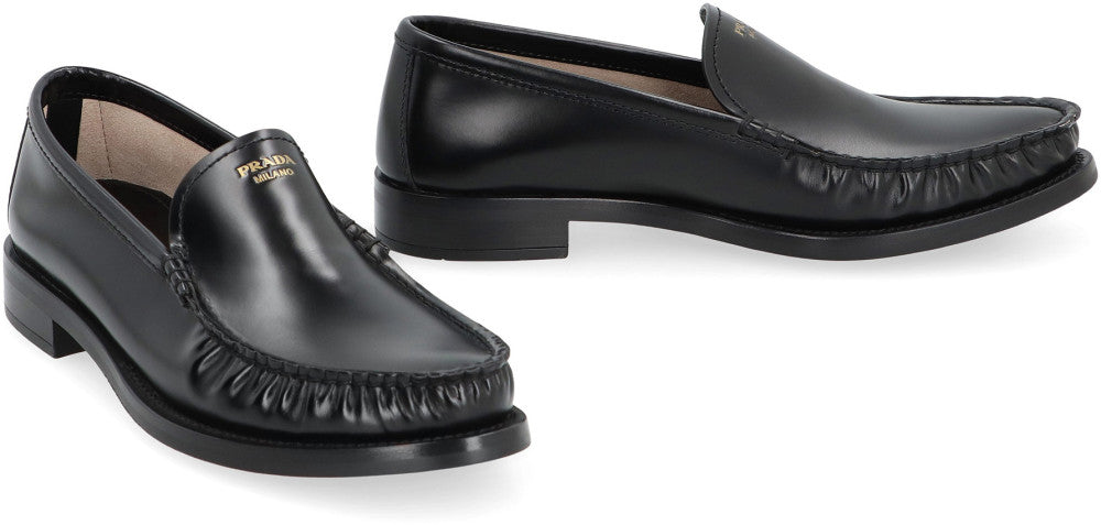 Black Leather Loafers 3