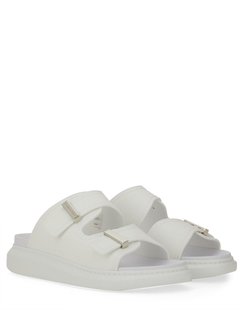 Silver Solid Buckle Slides 4