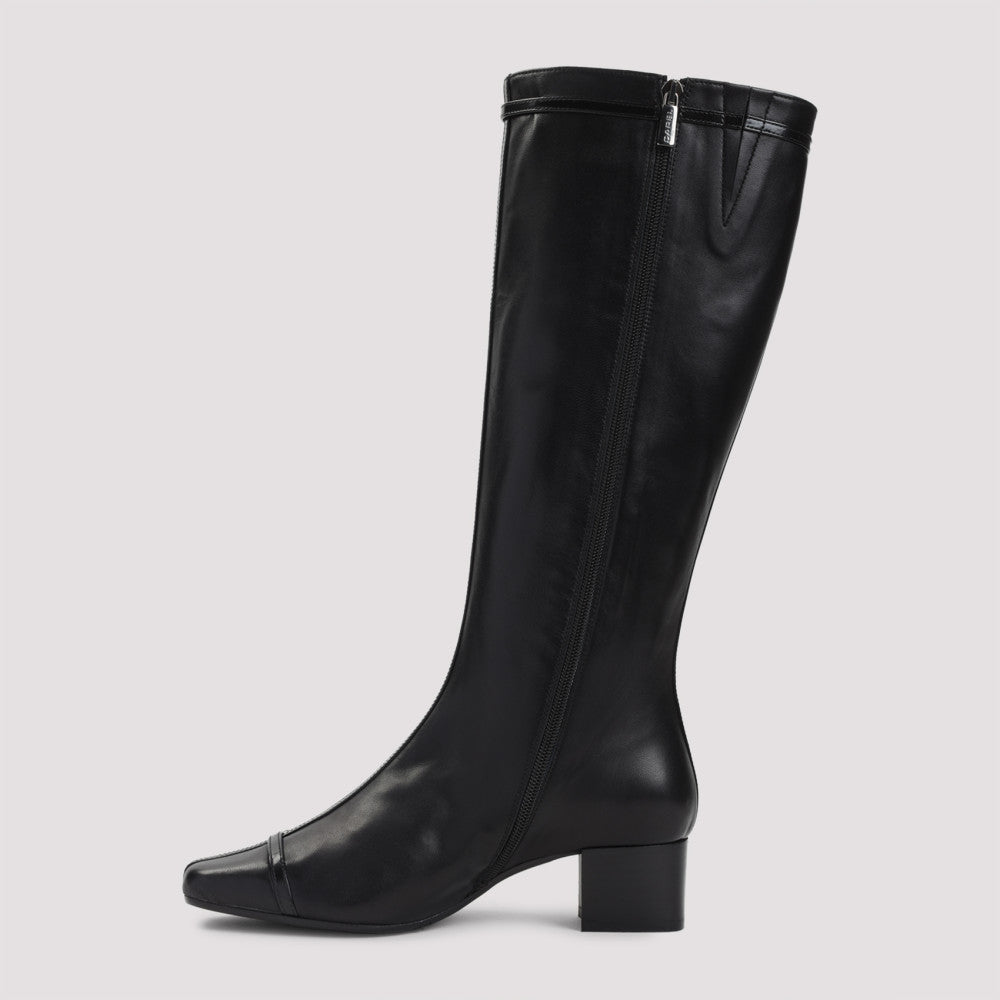 Black Leather Boots 4