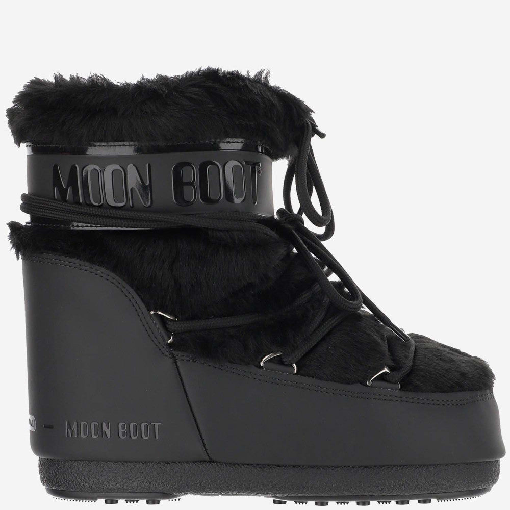 Black Logo Boots 1