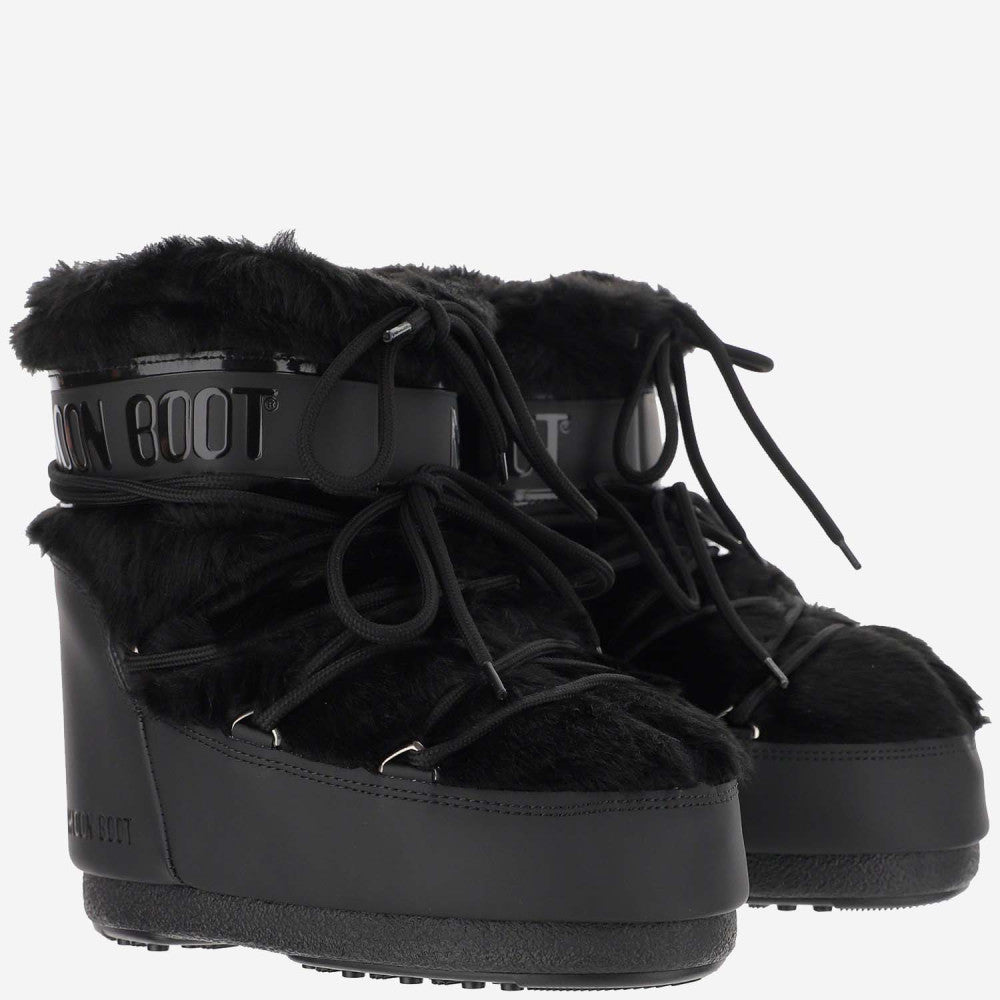 Black Logo Boots 2