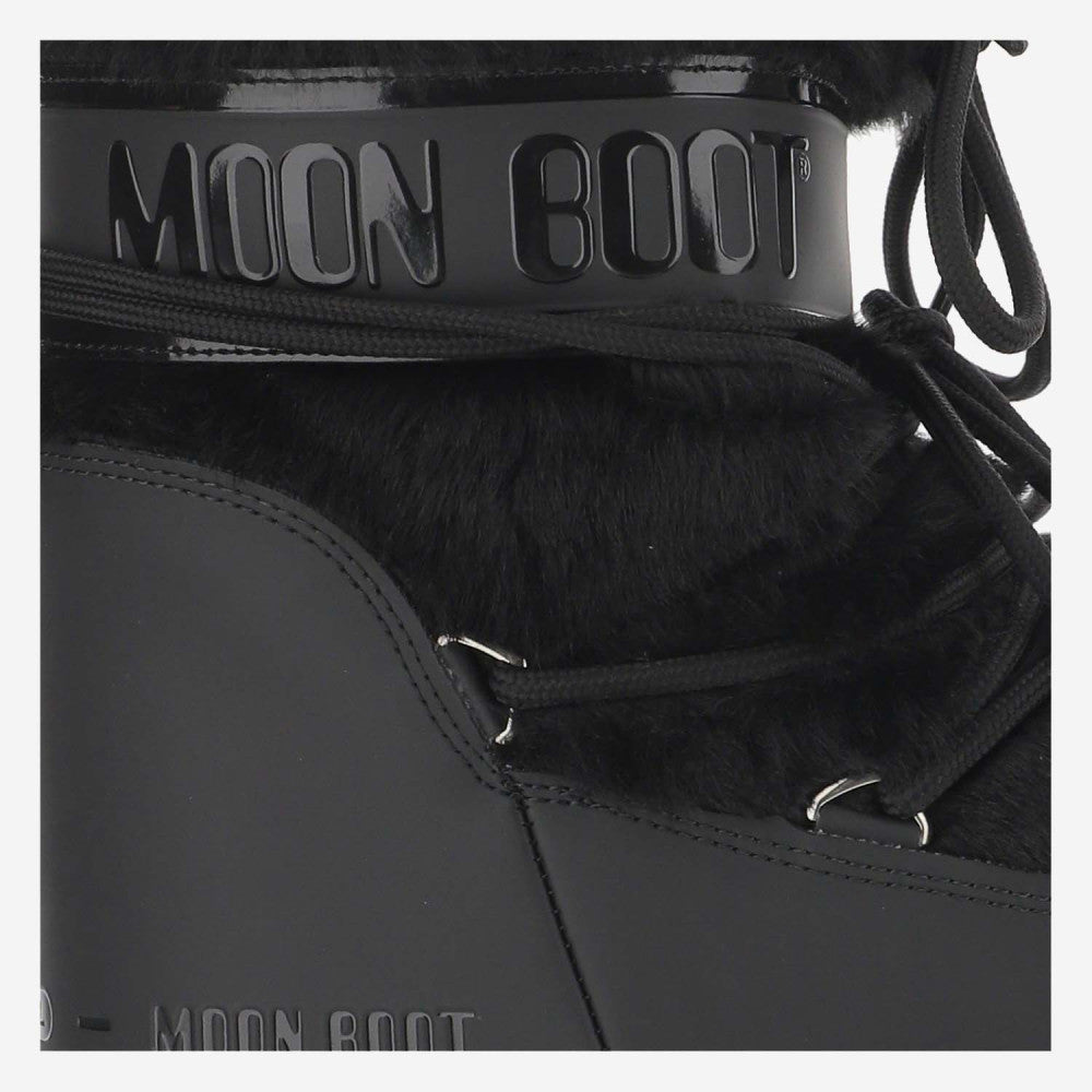 Black Logo Boots 4