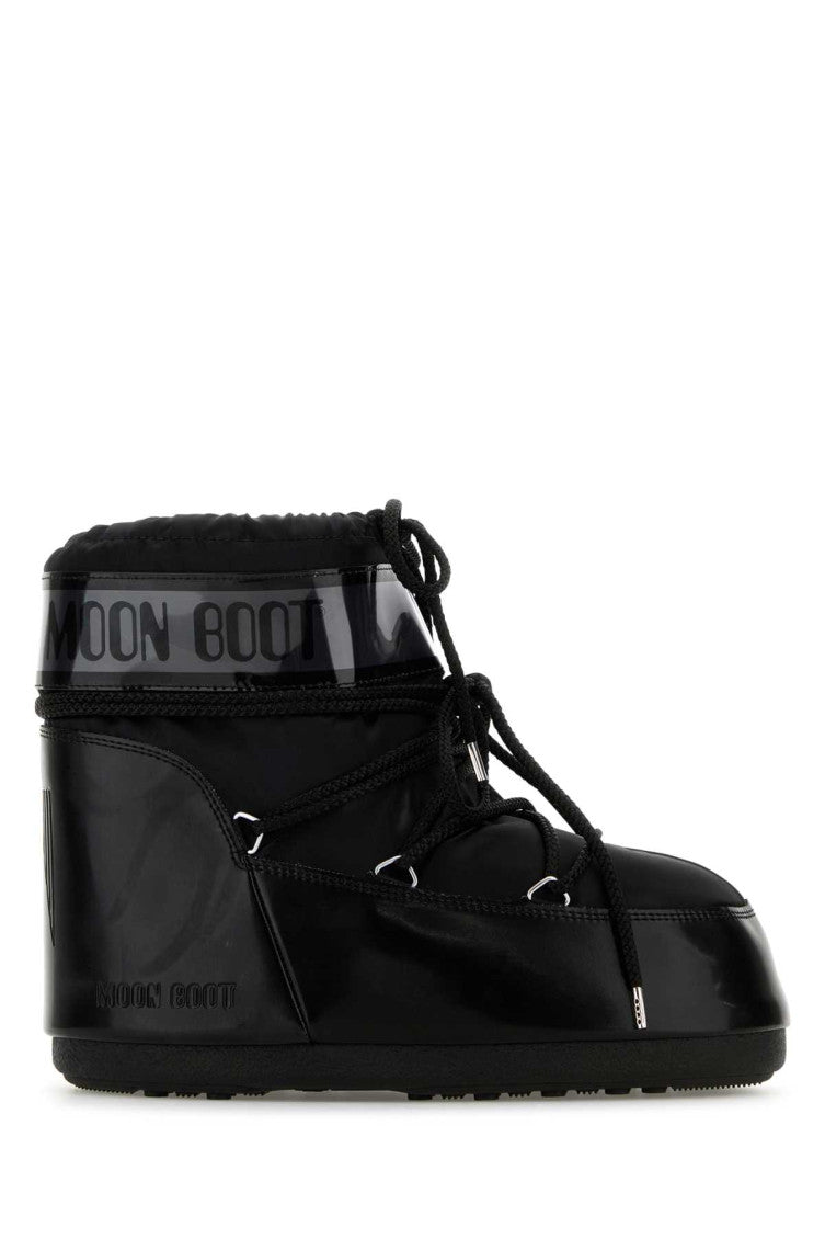 Black Logo Boots 1