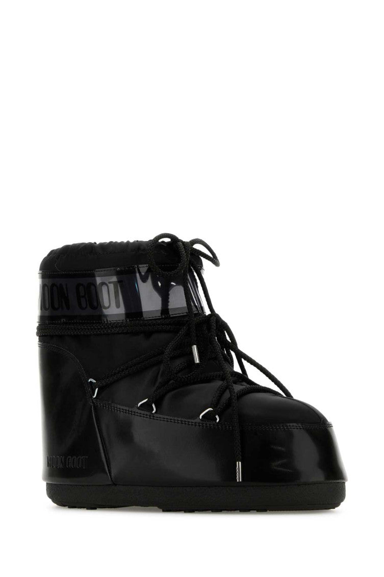 Black Logo Boots 2