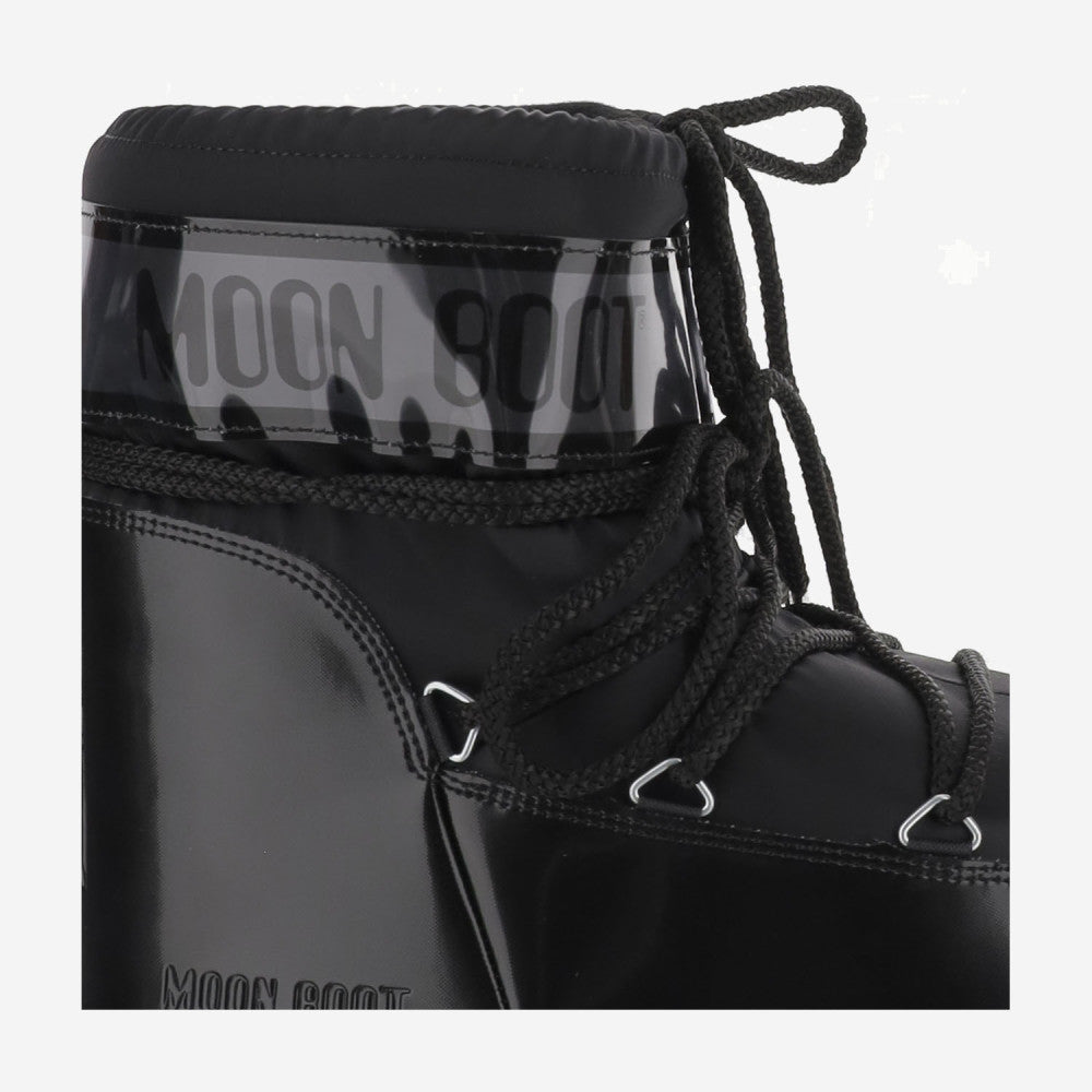 Black Logo Boots 4