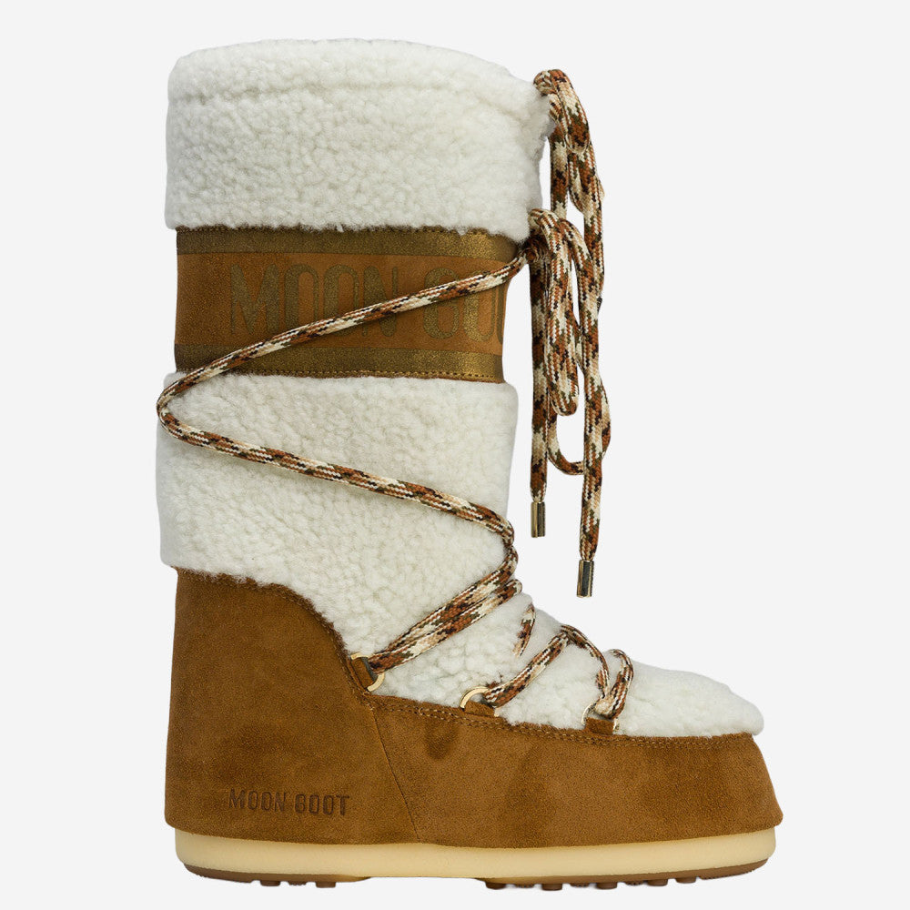 Beige Logo Boots 1