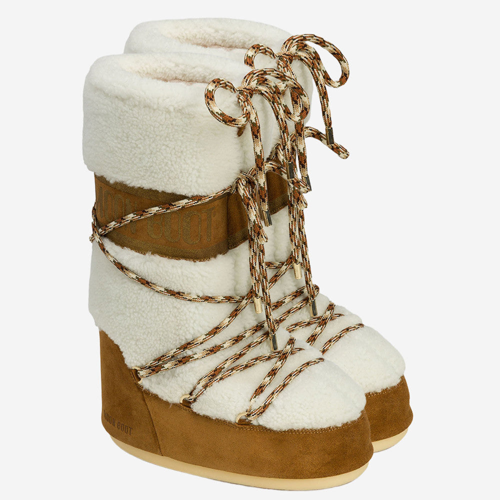 Beige Logo Boots 2