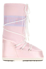 Pink Logo Boots 1