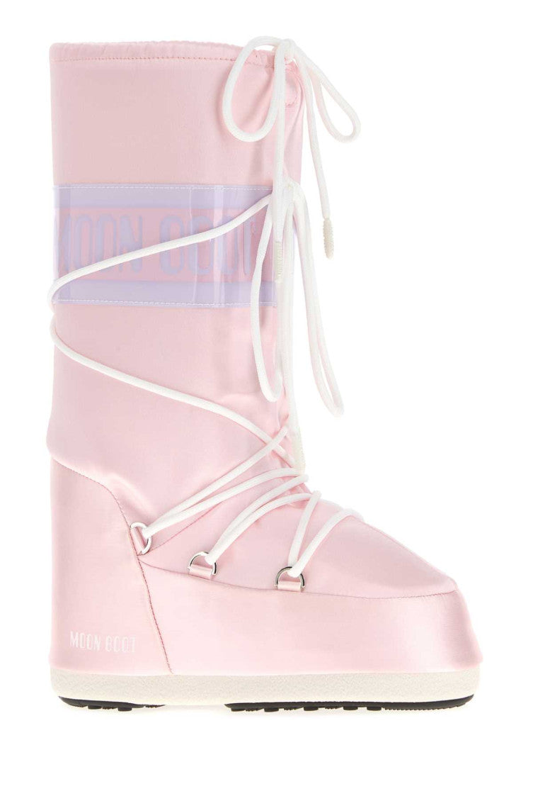 Pink Logo Boots 2