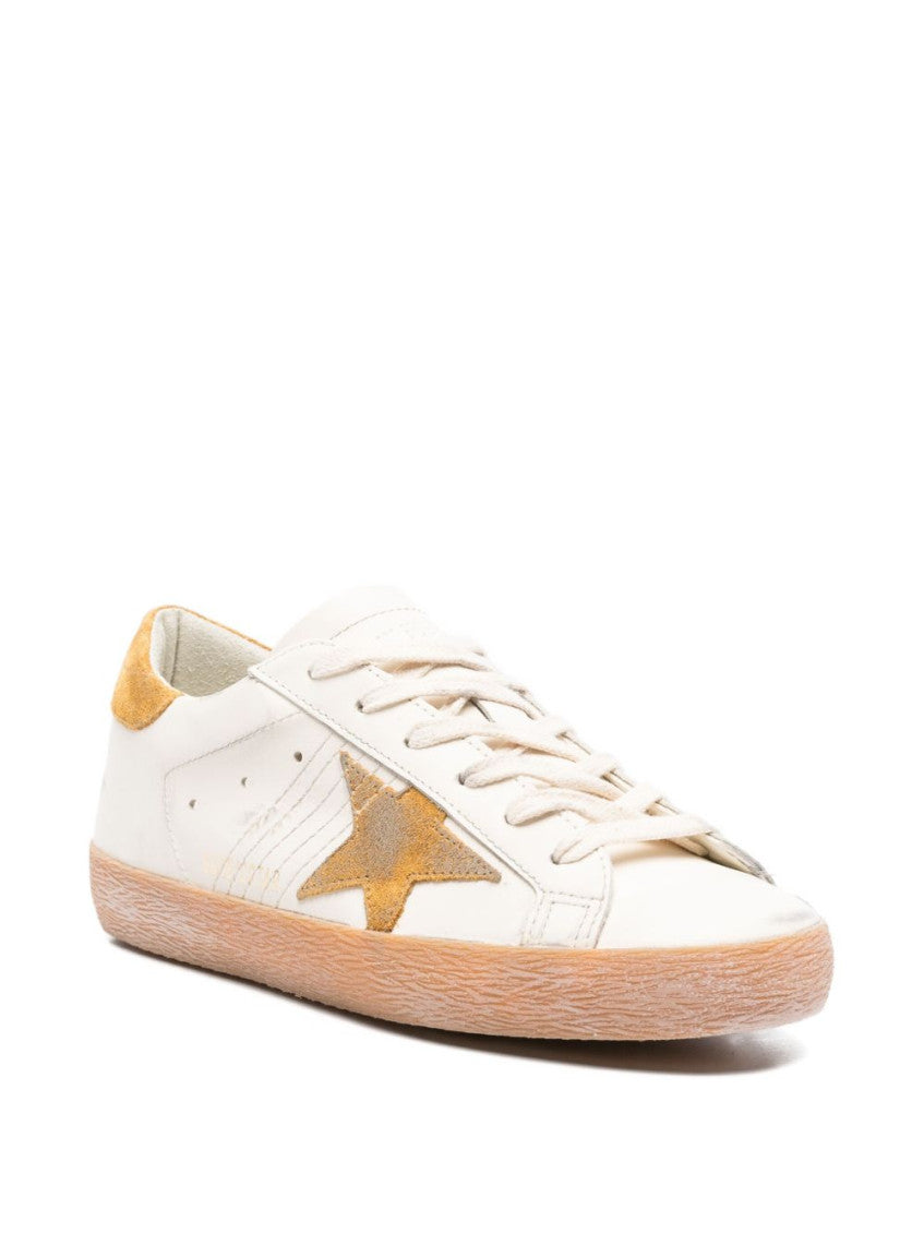 Yellow Lace Up Sneakers 2