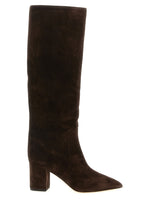 Brown Pointed Toe Boots 1