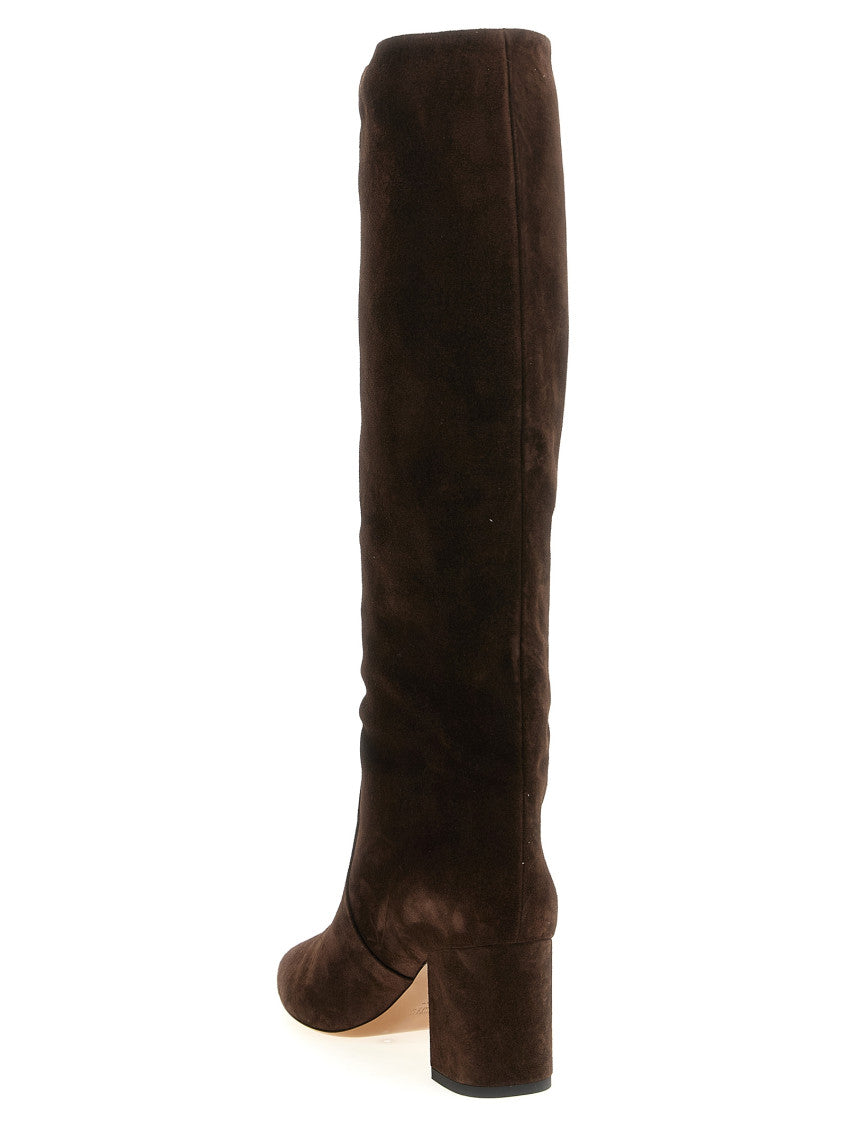 Brown Pointed Toe Boots 3
