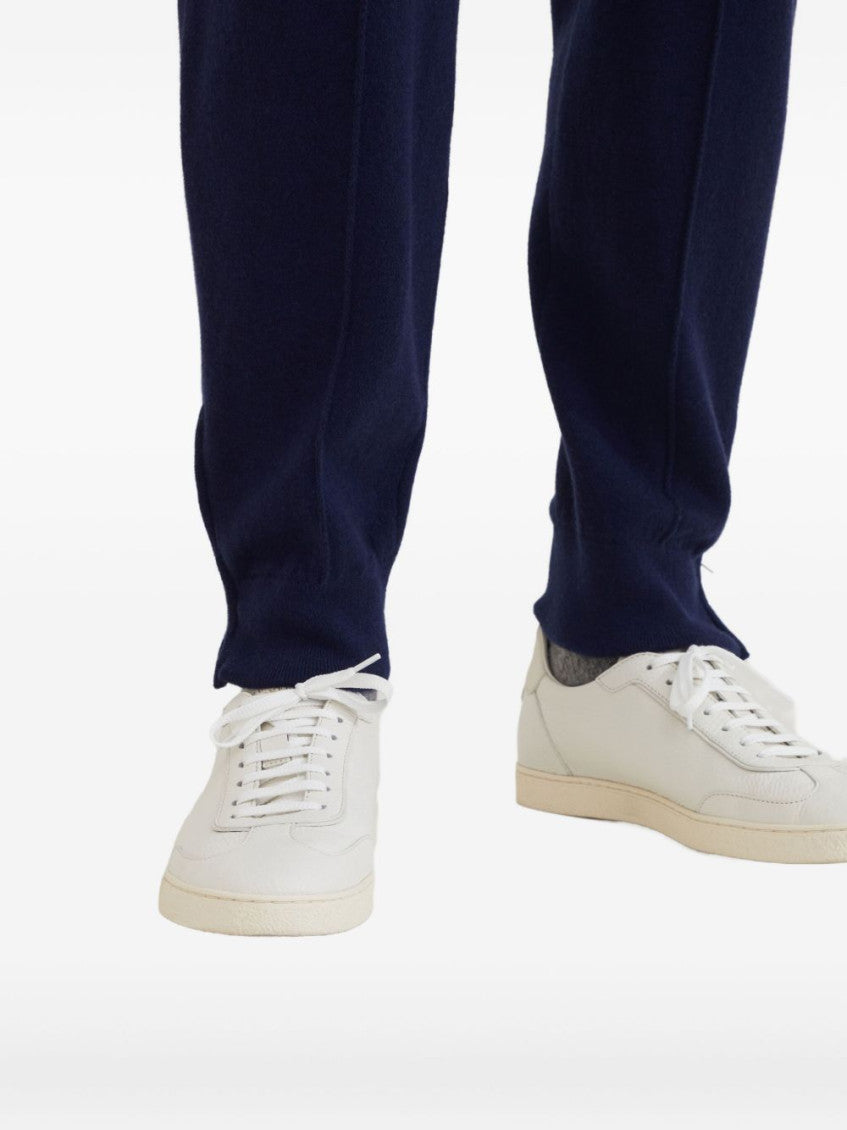 White Leather Sneakers 3