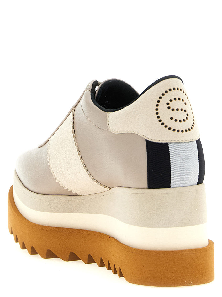 Beige Sneak-Elyse Sneakers 4