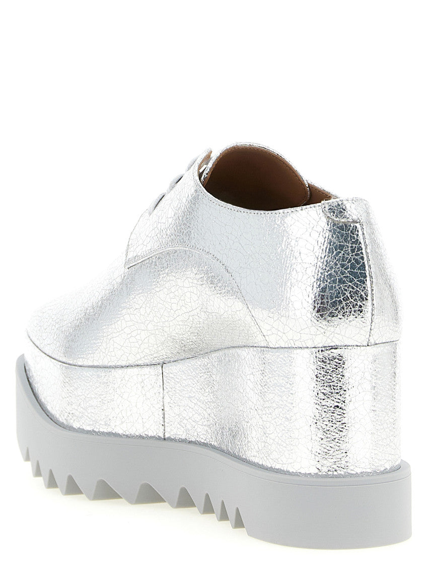 Silver Textured Elyse Sneakers 4
