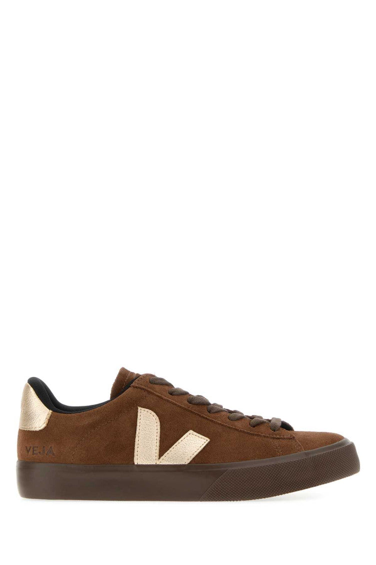 Brown Solid Campo Sneakers 1