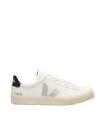 White Solid Campo Sneakers 1