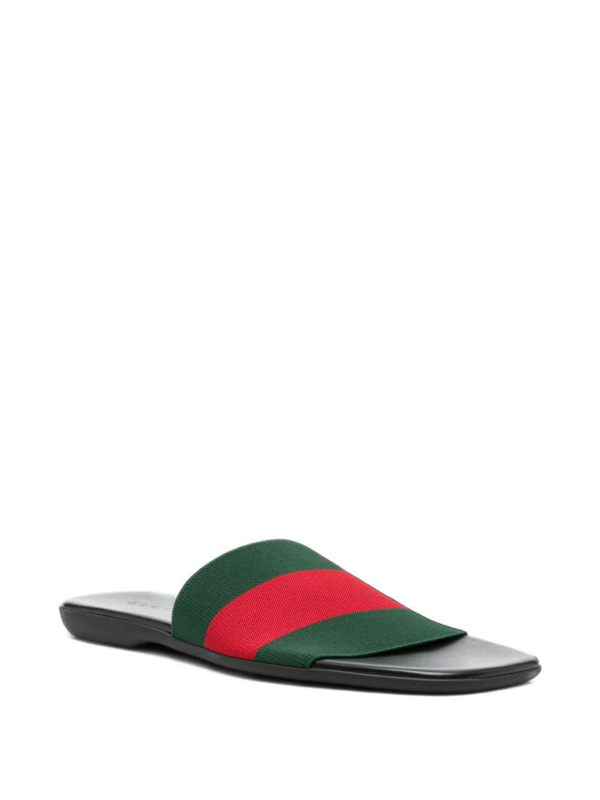 Black Stripes Slides 2