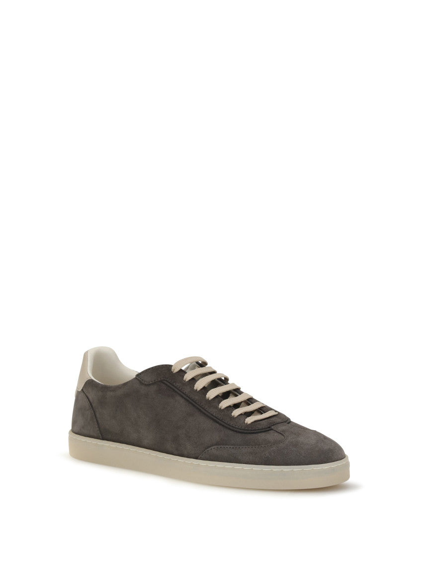 Grey Suede Sneakers 2