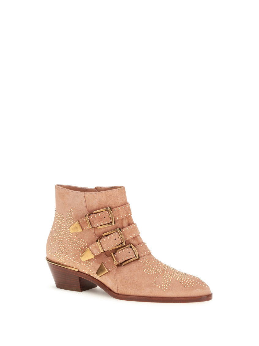 Pink Embellished Boots 2