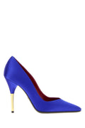 Dark Blue Slip On Pumps 1