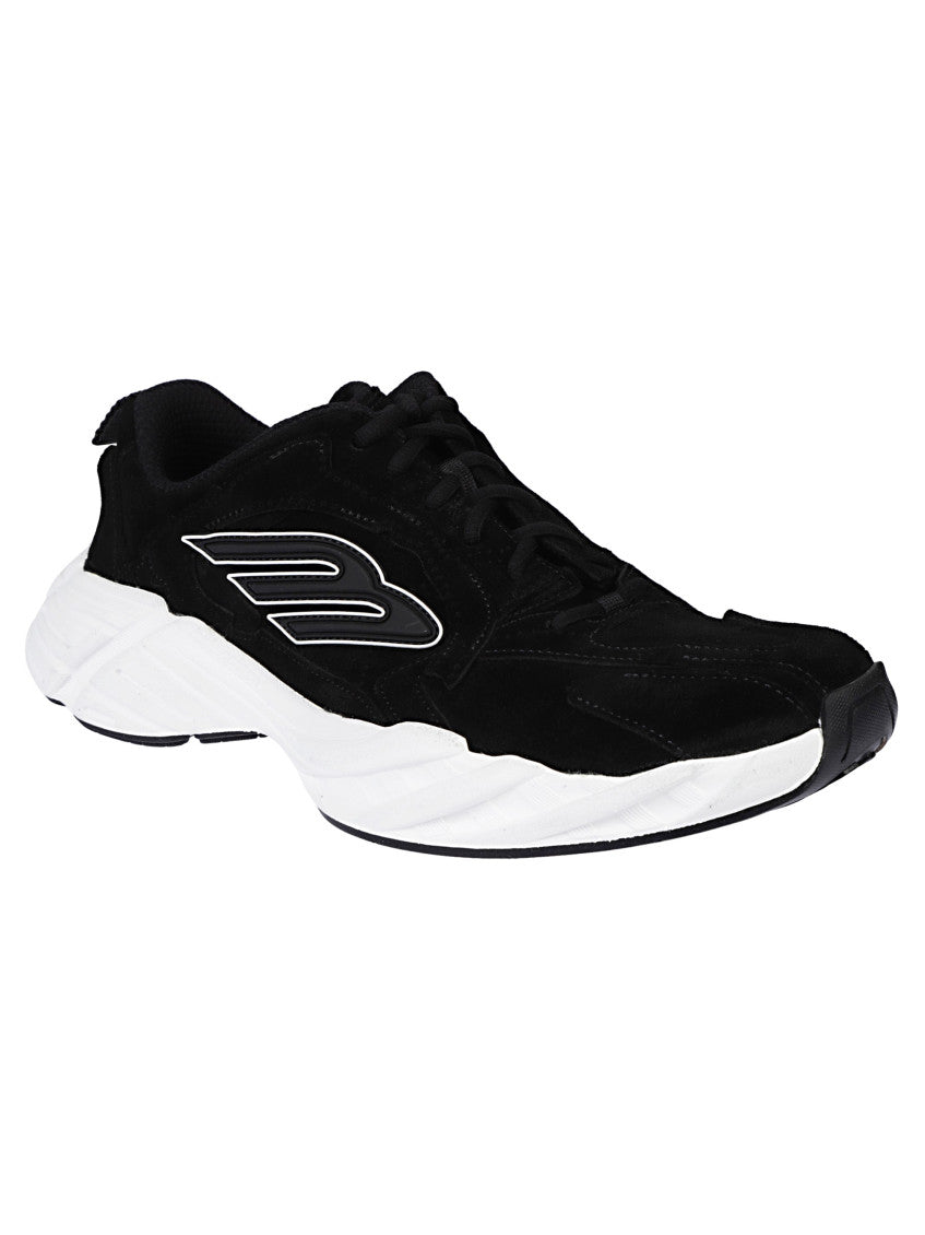 BlackWhite Logo Sneakers 2