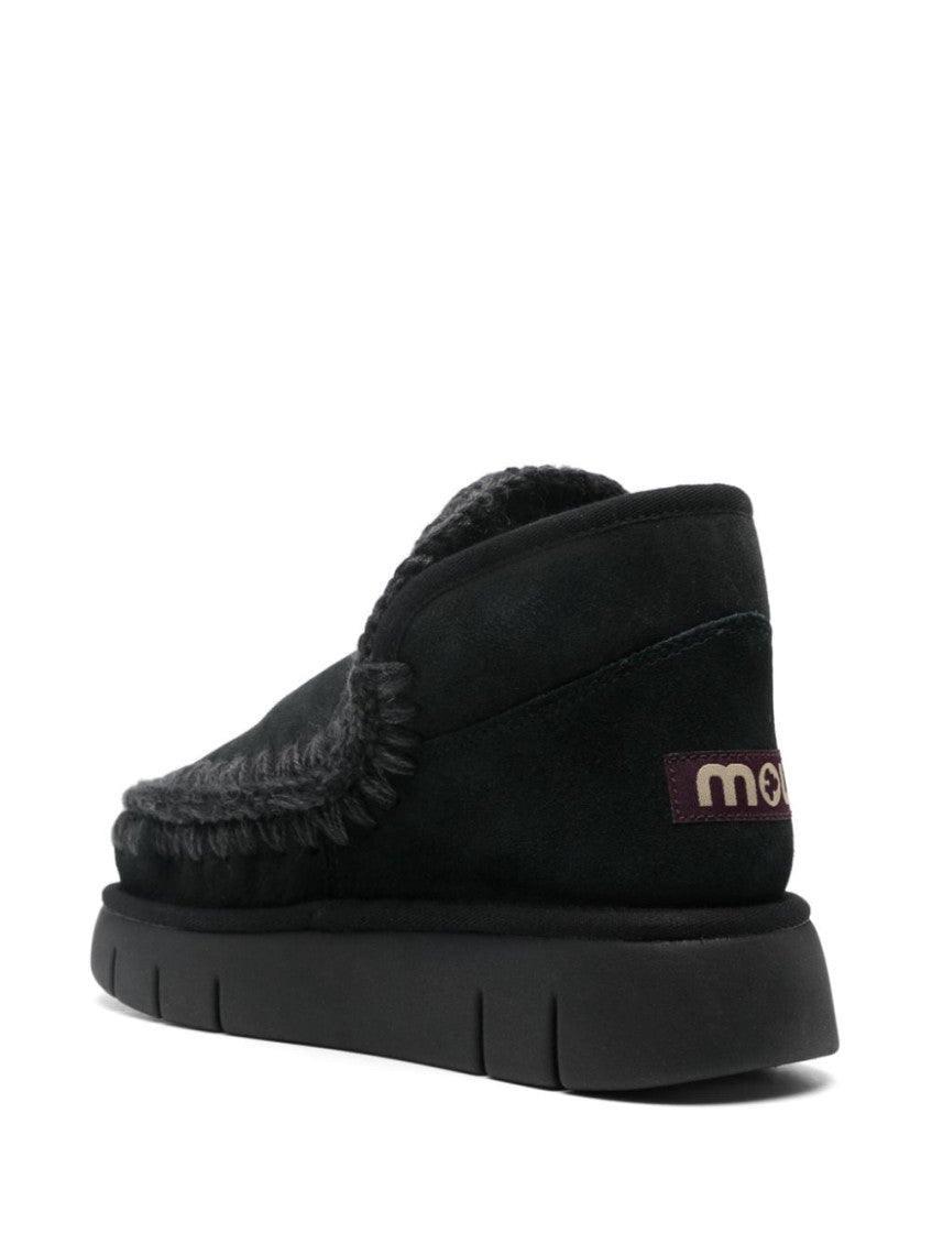 Black Eskimo Platform Boots 3