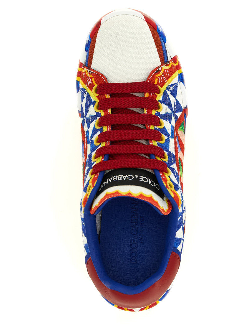 Multi Color Printed Sneakers 4