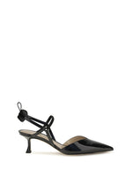 Black Leather Pumps 1