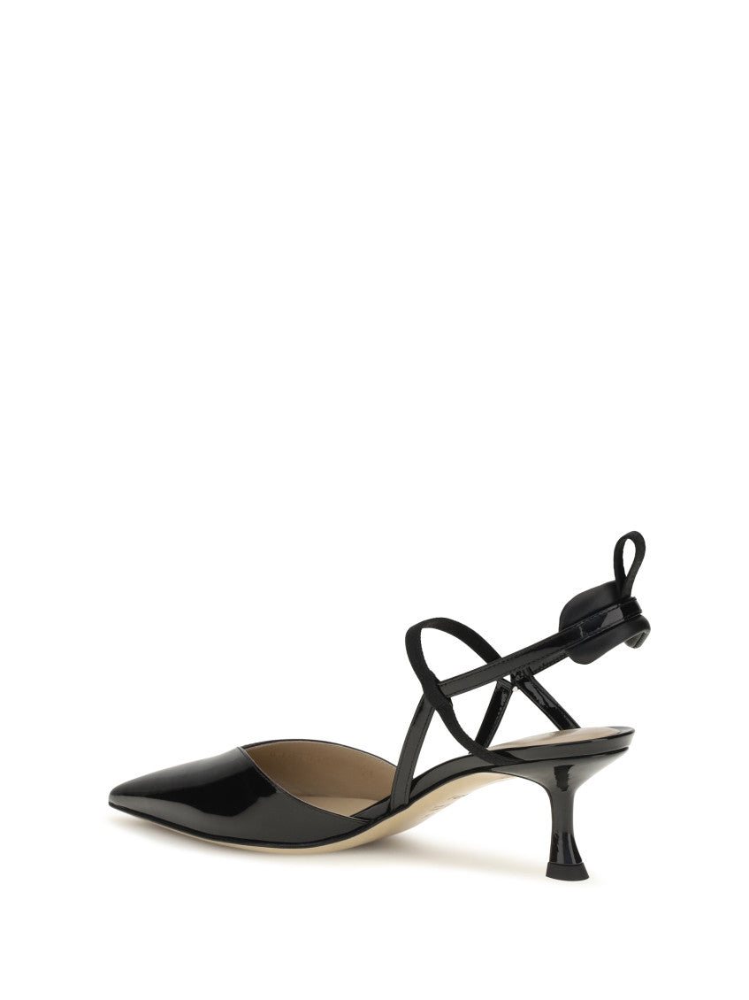 Black Leather Pumps 3