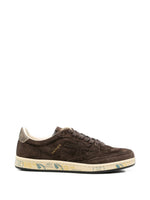 Brown Lace-up Sneakers 1
