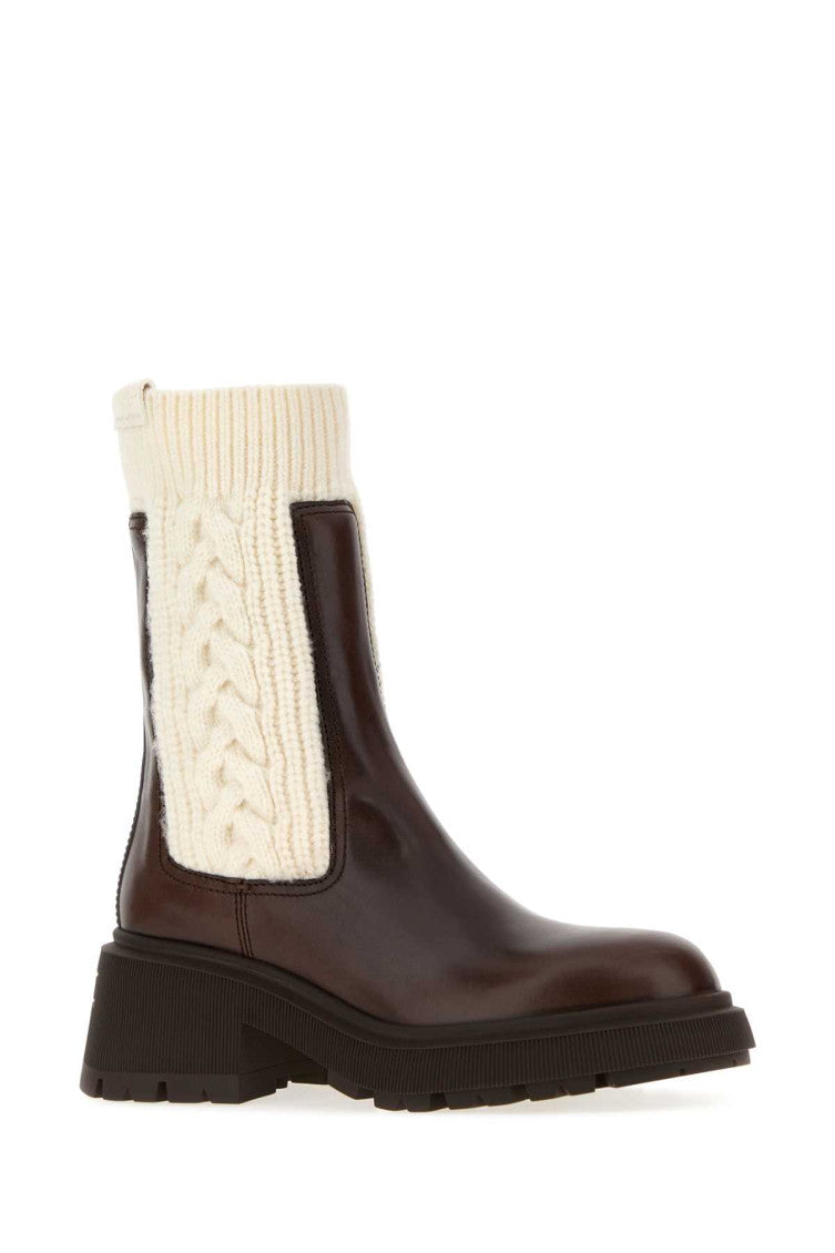 Brown Leather Boots 2