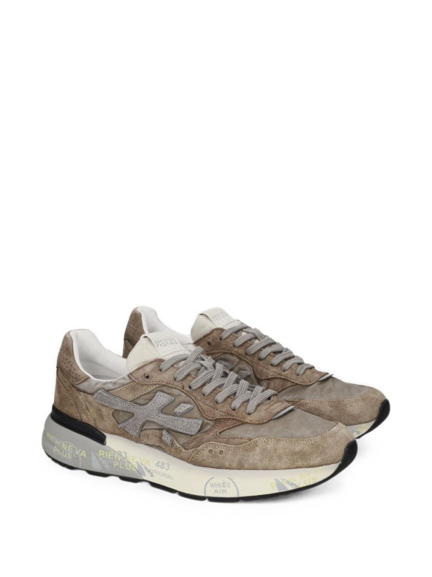 Brown Logo Sneakers 2