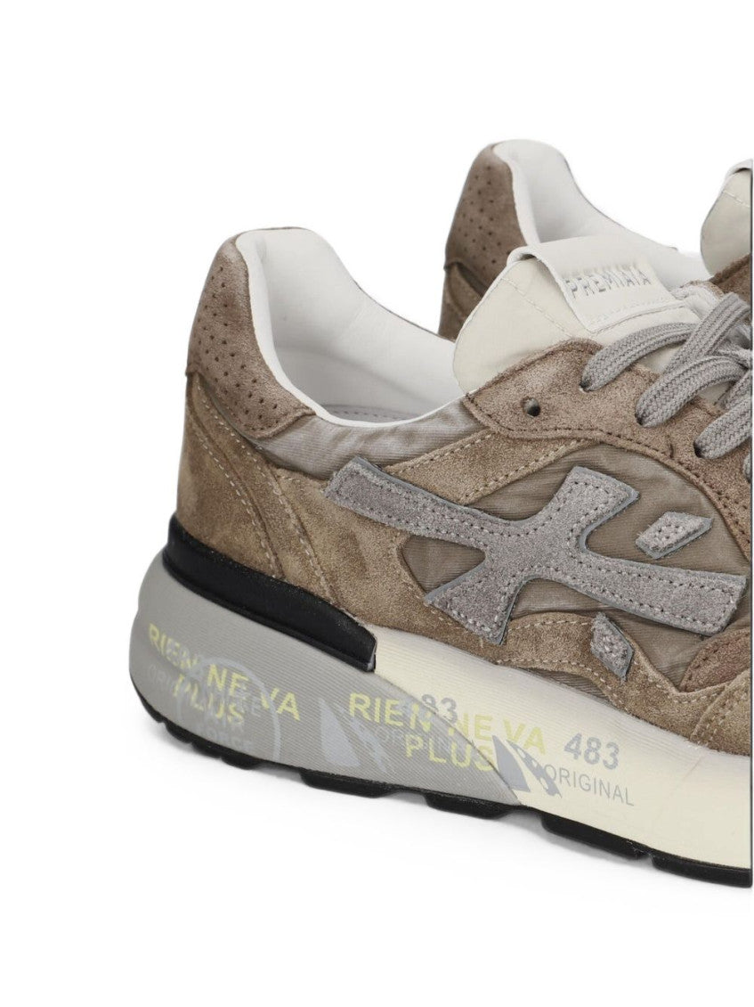 Brown Logo Sneakers 3