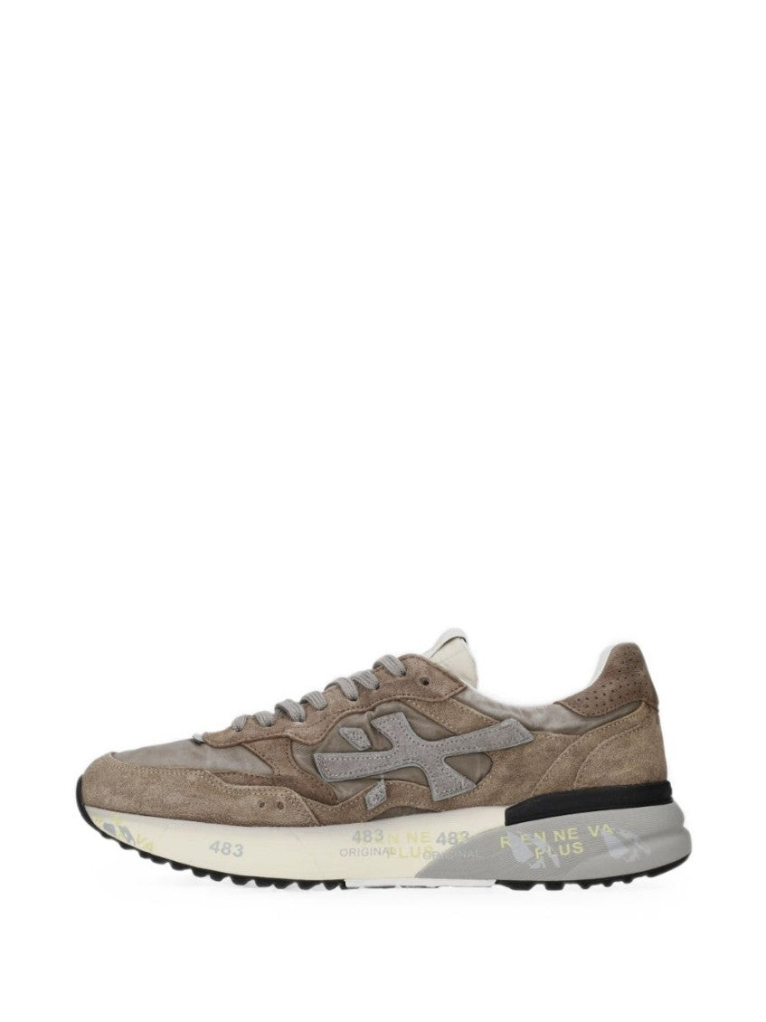 Brown Logo Sneakers 4