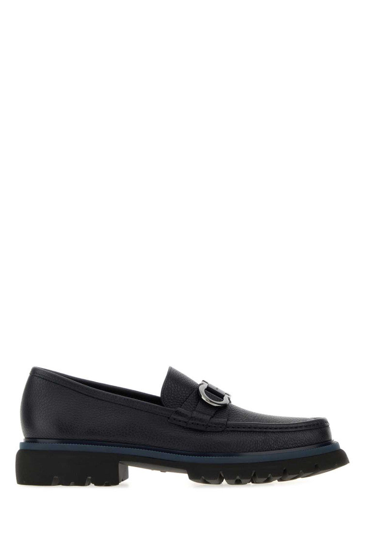 Black Slip On Loafers 1