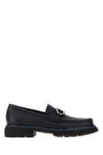 Black Slip On Loafers 1