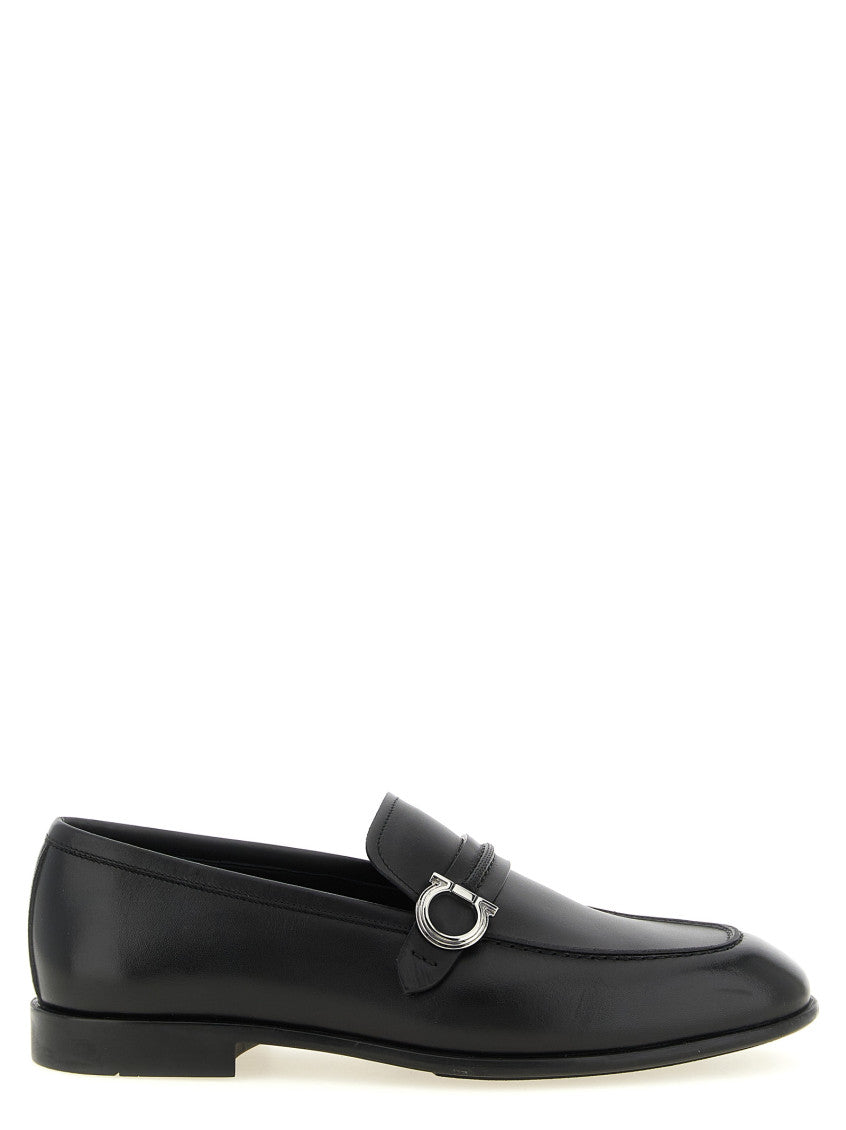 Black Slip On Loafers 1