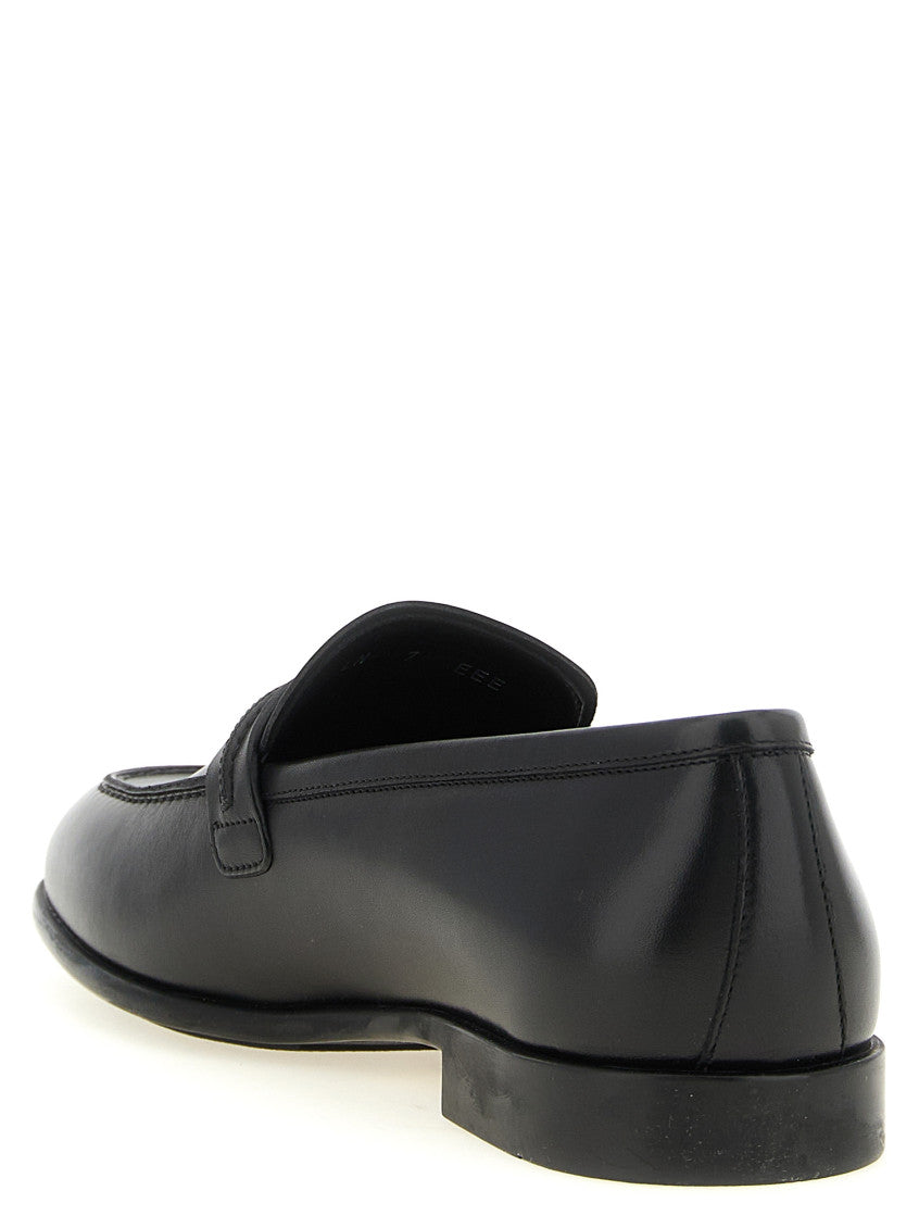Black Slip On Loafers 3