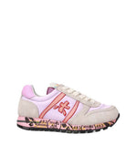 Girls Pink Logo Sneakers 1